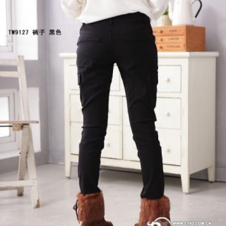 厂家直供 韩版时尚女装代理加盟 显瘦弹力小脚裤9127