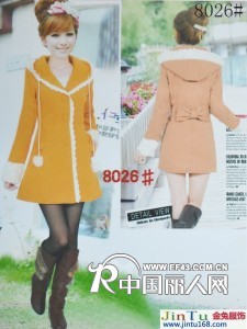 服装批发直销女士棉衣长沙服装批发中长款风衣女装女装秋装棉衣批发