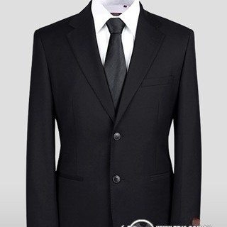 男西装两粒扣西装，提供男女职业装定做