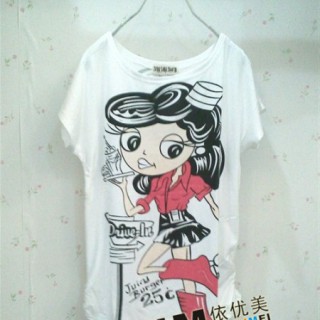 广东东莞厂家直销T恤批发，韩版T恤批发，时尚个性T恤批发
