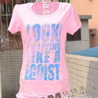 现货低价供应10万件男女T恤，厂价直销男女T恤纯棉便宜T恤