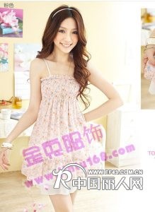 天津大胡同韩版雪纺连衣裙批发韩版碎花连衣裙批发新款连衣裙