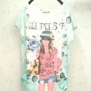 2011新款夏装服装批发货源淑女装连衣裙韩版T恤厂家直销