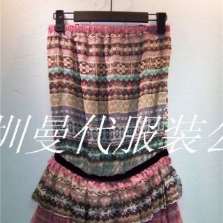 亏本清深圳外贸库存尾货棉T恤，品牌折扣尾货秋冬装女装