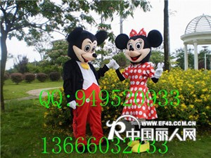 供应浙江卡通服装，上海南通卡通人偶，米奇米尼