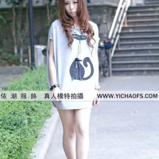 女装厂家直批淘宝女装印花T恤批发夏季新款时尚韩版女T恤批发