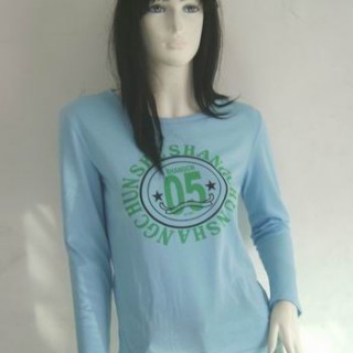 长袖棉女T6.5元批发13651454994