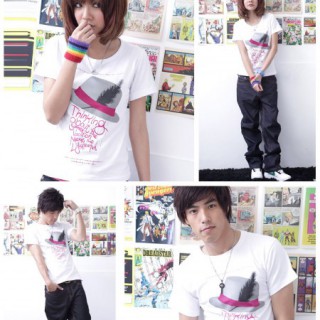 韩版女装休闲女装T恤批发情侣装批发