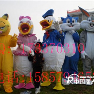 供应山东卡通服装，北京卡通人偶，唐老鸭