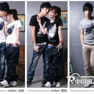 韩版T恤批发厂家特价促销广州服装虎门服装