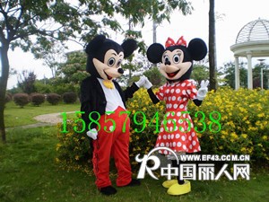 供应2012年米奇米尼卡通服装，江苏卡通人偶服装