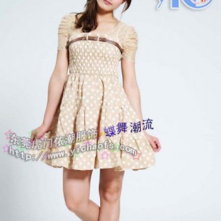 广州服装批发市场2011新款女装批发韩版时尚修身连衣裙批发