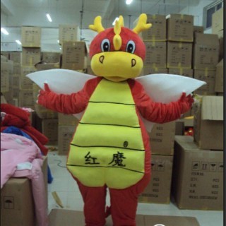 生肖卡通吉祥物人偶服装，卡通服饰，庆典人偶