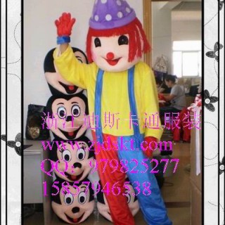 供应卡通人偶服装，卡通人偶服饰，卡通人偶，小丑