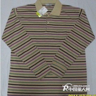 条纹T恤批发,佐丹奴纯棉T恤批发