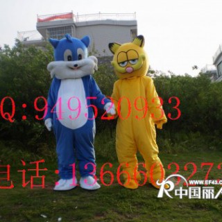 供应福建卡通服装，山东卡通人偶服装，蓝猫