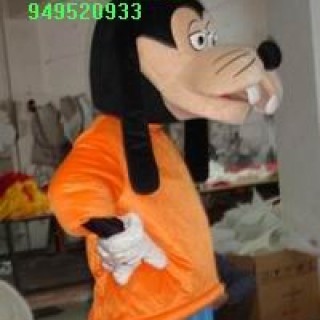 供应福建天祥卡通服装，卡通玩具人偶服装，高飞狗