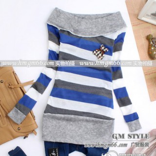 便宜针织衫批发厂家直销女装圆领打底衫批发针织打底衫批发