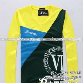 男士T恤批发商家男长袖T恤批发价格男装长袖服装批发秋装男装批