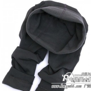 加厚绒九分裤批发带绒的打底裤批发简约纯色裤子批发保暖绒裤批发