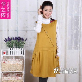 安庆光彩大市场韶关孕妇装上衣孕妇裙上衣孕妇裙韩版孕妇装秋装裙