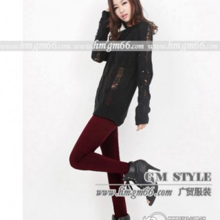 彩色打底裤批发打底袜批发裤袜批发九分裤子批发踩脚裤批发