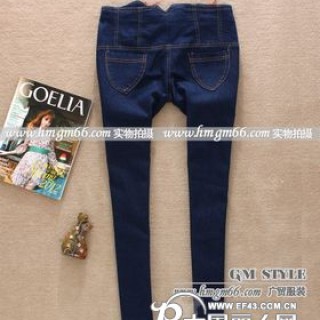 高腰牛仔长裤批发韩版牛仔长裤批发新款牛仔长裤批牛仔长裤批发