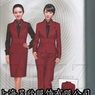 订做酒店服装 酒店工作服订做上海酒店服务员服装定做