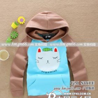 童装加绒保暖卫衣批发儿童加厚卫衣批发休闲新款卫衣