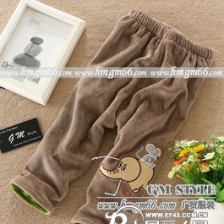 儿童拉绒卫衣裤批发中大童卫衣长裤批发绣花女童裤批发毛圈童裤批