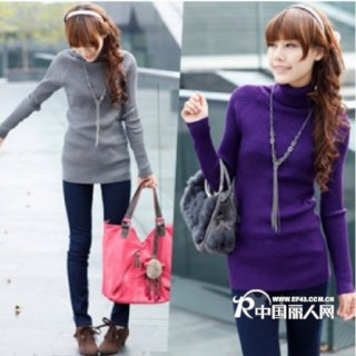 8元女式长袖打底衫广州十三行服装批发市场低价批发