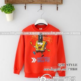 时尚韩版童装卫衣批发儿童卫衣批发印花童装卫衣批发小孩卫衣批发