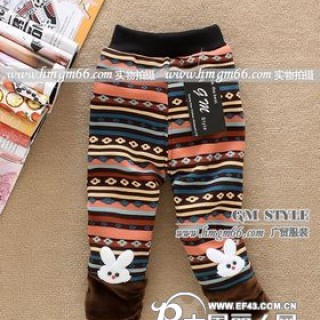 儿童加绒打底裤批发女童打底裤批发儿童打底裤批发小孩打底裤批发