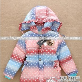 秋冬季童装批发时尚冬装棉服批发