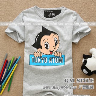 童装长袖T恤批发纯棉秋童装T恤批发