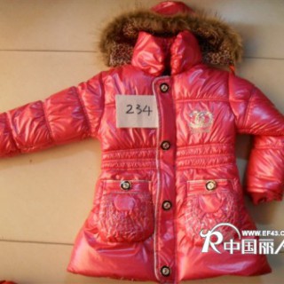新款童装防寒服棉衣清仓处理