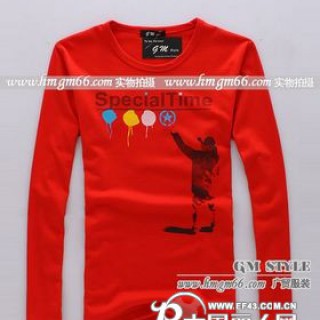 男装圆领长袖批发男装圆领T恤批发男士长袖T恤衫批发男装长袖