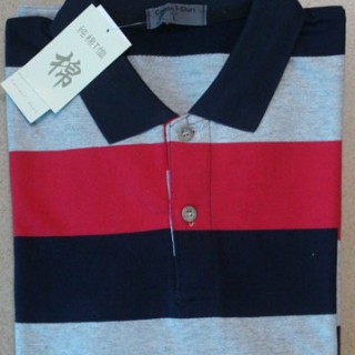 中老年休闲T恤|佐丹奴|纯棉T恤批发