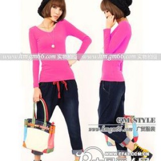 发圆领打底衫批发秋冬装打底衫批发厂家打底衫批发