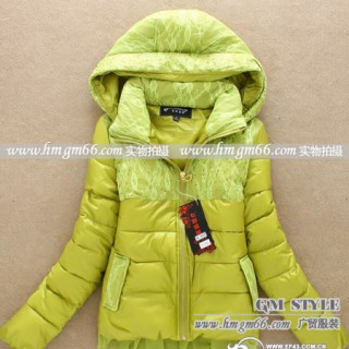 2012广州女装棉服批发2012网上新款棉服时尚棉服批发