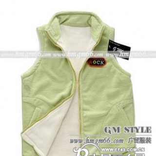 加绒马甲批发毛绒童装冬装背心批发便宜冬装童装马甲批发低价童装