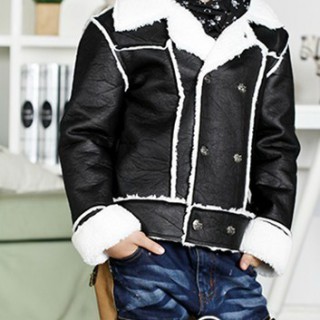 2012秋冬童装库存童装皮绒外套批发