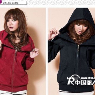 服装出售外套出售网店代理服装出售一件代发时尚情侣装卫衣外套哪