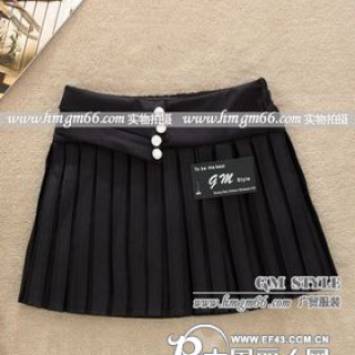 最流行秋季短裙批发百搭靴裙批发百褶短裙批发呢子料靴裤批发