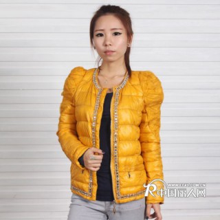 东莞时尚新款羽绒服批发2012虎门最大外贸女装批发