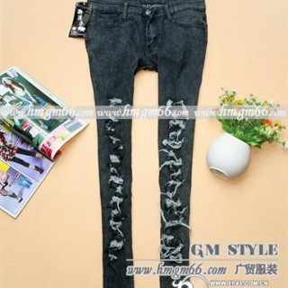 女士牛仔裤批发杭州雪花裤批发郑州女装牛仔裤批发株洲牛仔女裤批