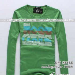 韩版长袖T恤衫批发广州T恤衫批发东莞长袖小衫批发深圳长袖T恤