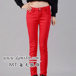 加厚加绒女装休闲裤批发加厚小脚裤批发冬天女装裤子批发工厂直销