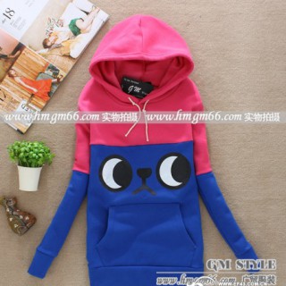 连帽加绒卫衣批发潮流时尚秋冬男装批发纯色男装长袖批发韩版男装