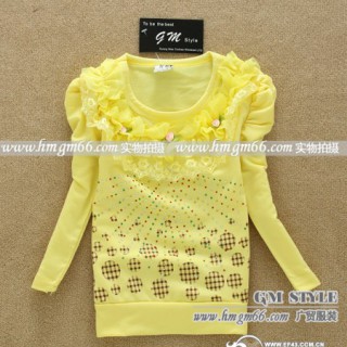 男装长袖纯色T恤批发韩版男装长袖小衫批发纯棉男装长袖批发